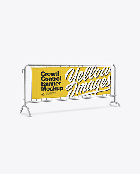 Crowd Control Banner Mockup