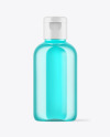 Color Plastic Cosmetic Bottle Mockup