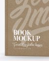 Hardcover Book w/ Leather Cover Mockup