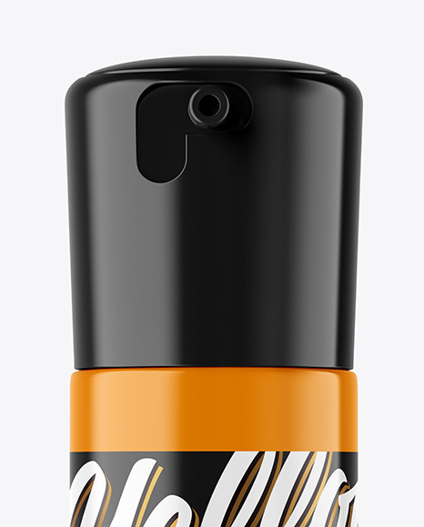 Glossy Cosmetic Bottle Mockup