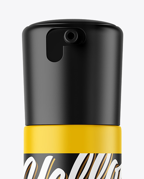 Matte Cosmetic Bottle Mockup