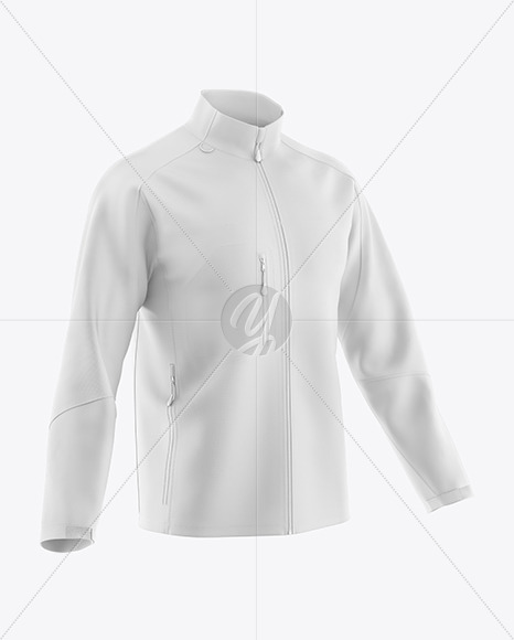 Men&#039;s Full-Zip Jacket Mockup