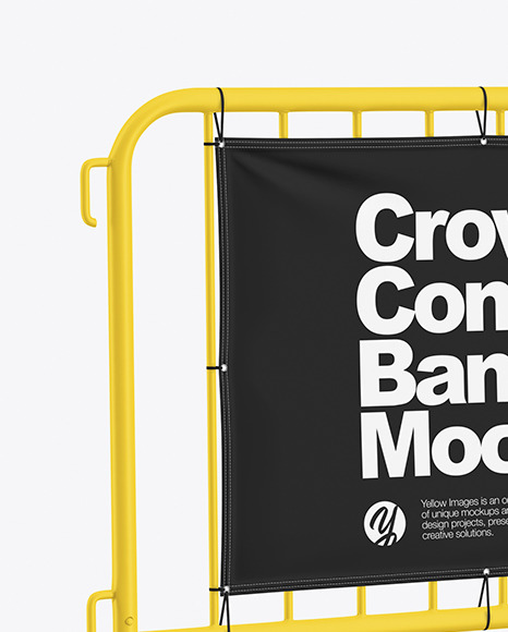 Crowd Control Banner Mockup