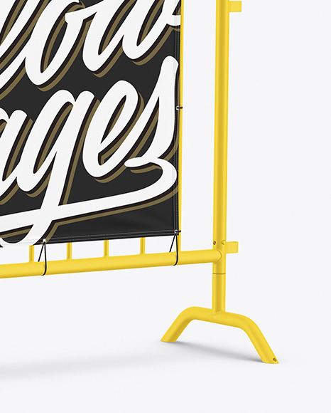 Crowd Control Banner Mockup