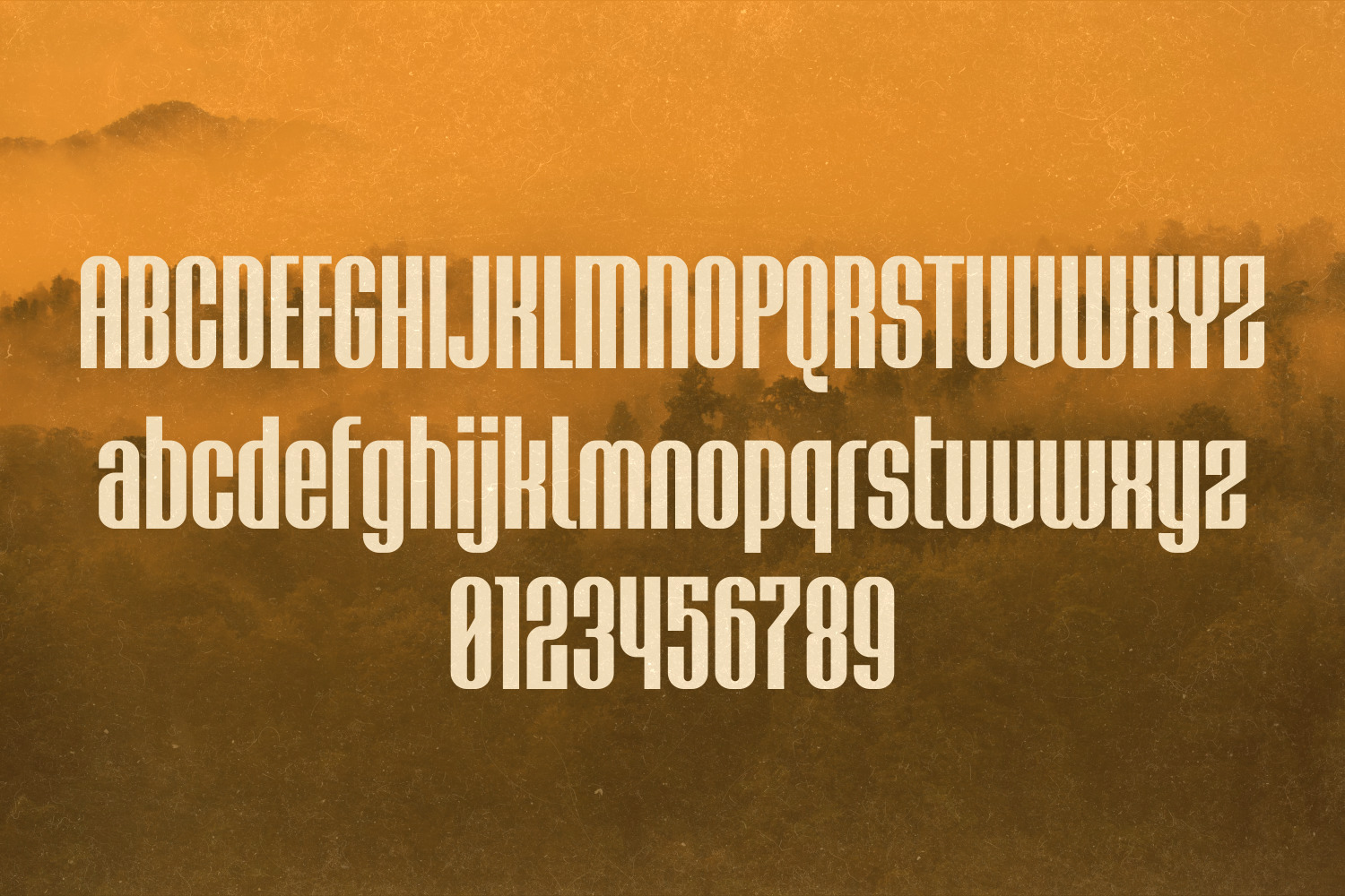 Bosque Line Typeface Bosque Line Typeface