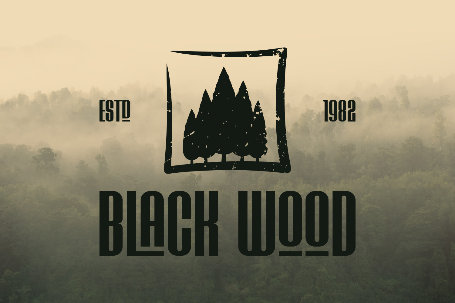 Bosque Line Typeface Bosque Line Typeface