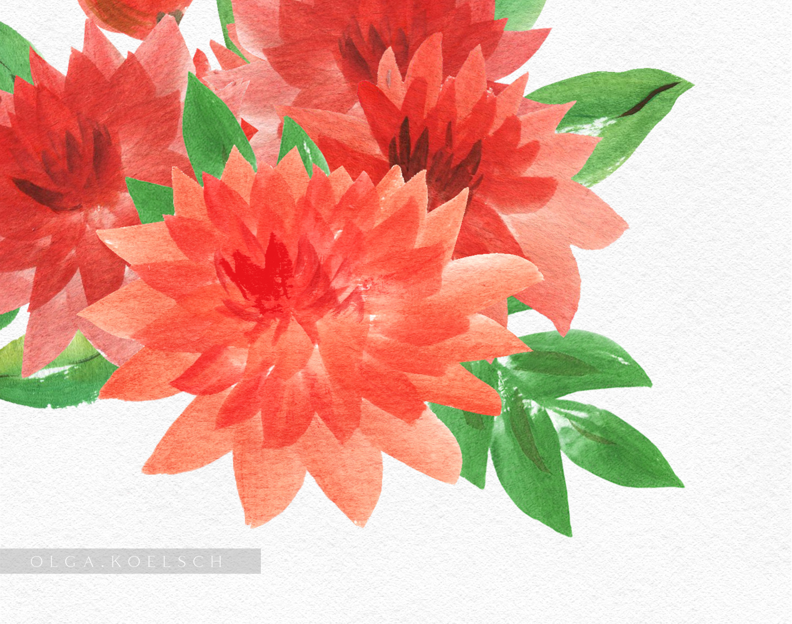 Autumn floral wreath clipart Fall watercolor, dahlia flower clipart, Thanksgiving bouquets