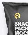 Paper Snack Package Mockup