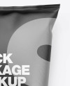 Paper Snack Package Mockup