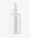 Matte Spray Bottle Mockup