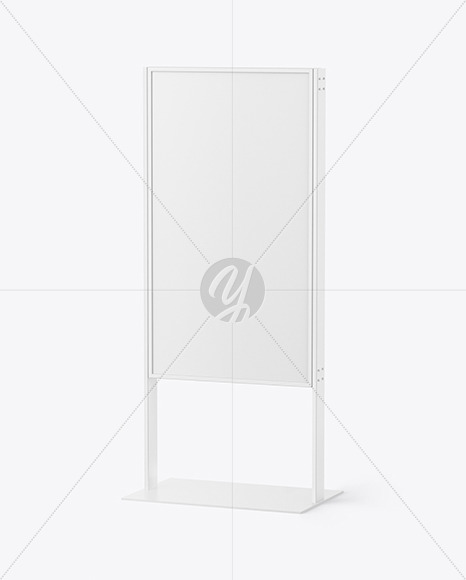 Plastic Stand Mockup