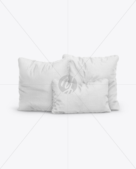 Three Pillows Mockup