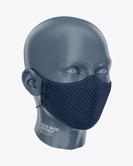 Face Mask Mockup