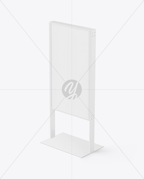 Plastic Stand Mockup