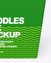 Glossy Noodles Box Mockup