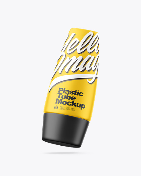 Matte Cosmetic Tube Mockup - High Angle Shot - Pasta+Package+by+Beaches+