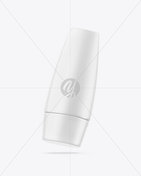 Matte Cosmetic Tube Mockup - High Angle Shot
