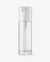 Clear Cosmetic Bottle Mockup