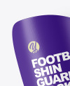 Matte Football Shin Guards Mockup