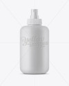 Matte Cosmetic Spray Bottle Mockup