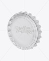 Matte Bottle Cap - Half Side View