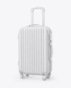 Travel Suitcase Mockup - Half Side View