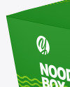 Glossy Noodles Box Mockup