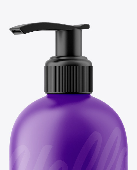 Matte Gel Bottle Mockup