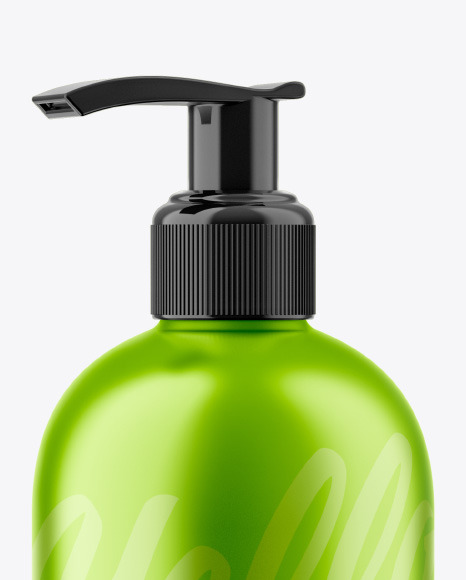 Metallic Gel Bottle Mockup