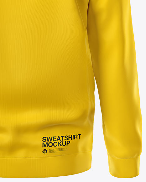 Sweatshirt Mockup - Back View