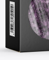 Paper Box with Seaweed Mockup