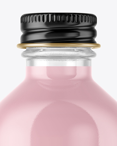 Glass Cosmetic Bottle Mockup