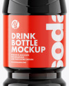 PET Bottle with Cola Mockup