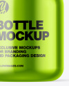 Metallic Bottle Mockup