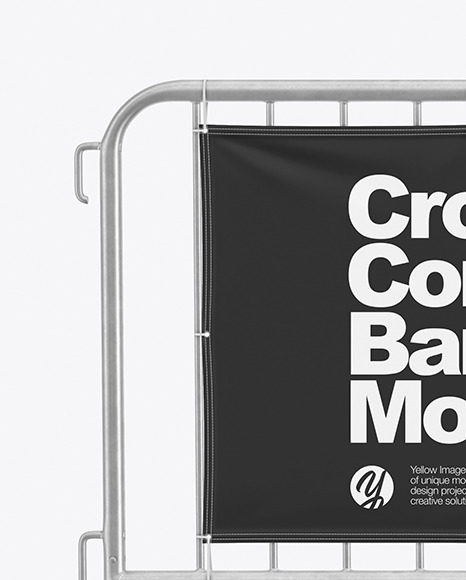 Crowd Control Banner Mockup