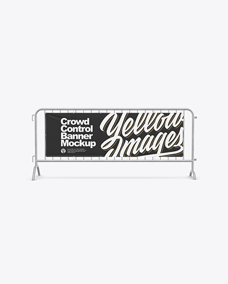 Crowd Control Banner Mockup