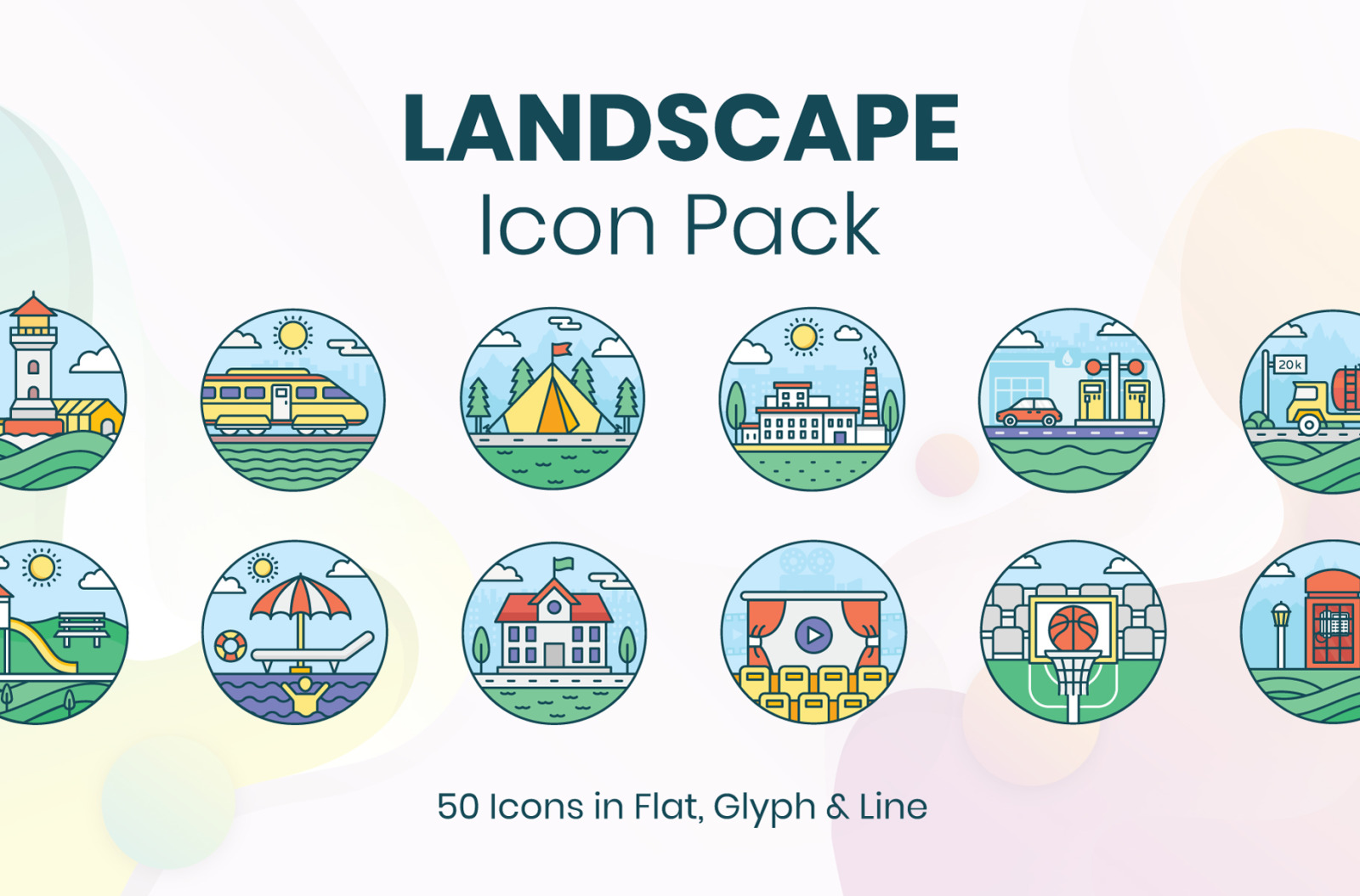 Landscape Icon Designs Landscape Icon Designs