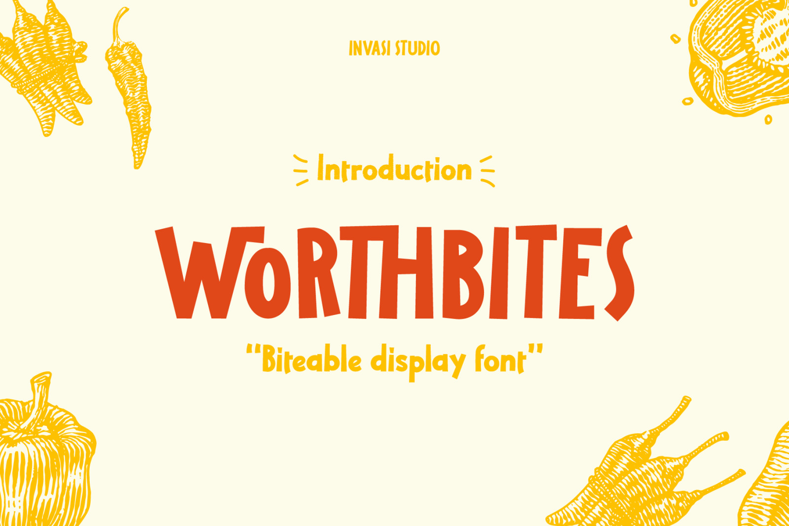 Worthbites | Display Font Worthbites | Display Font