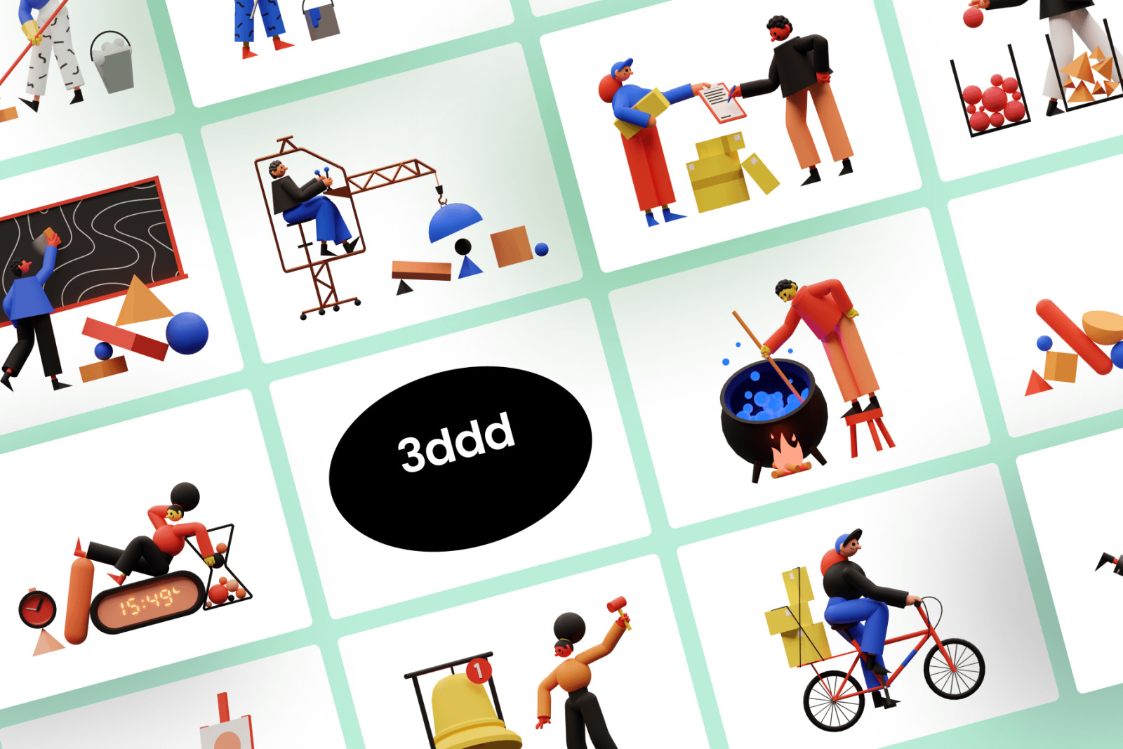 3DDD Illustrations 3DDD Illustrations