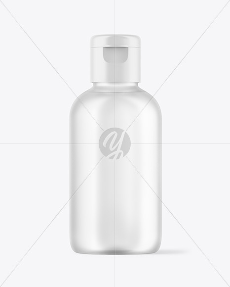 Frosted Cosmetic Bottle Mockup