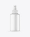 Matte Spray Bottle Mockup