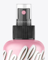 Matte Spray Bottle Mockup