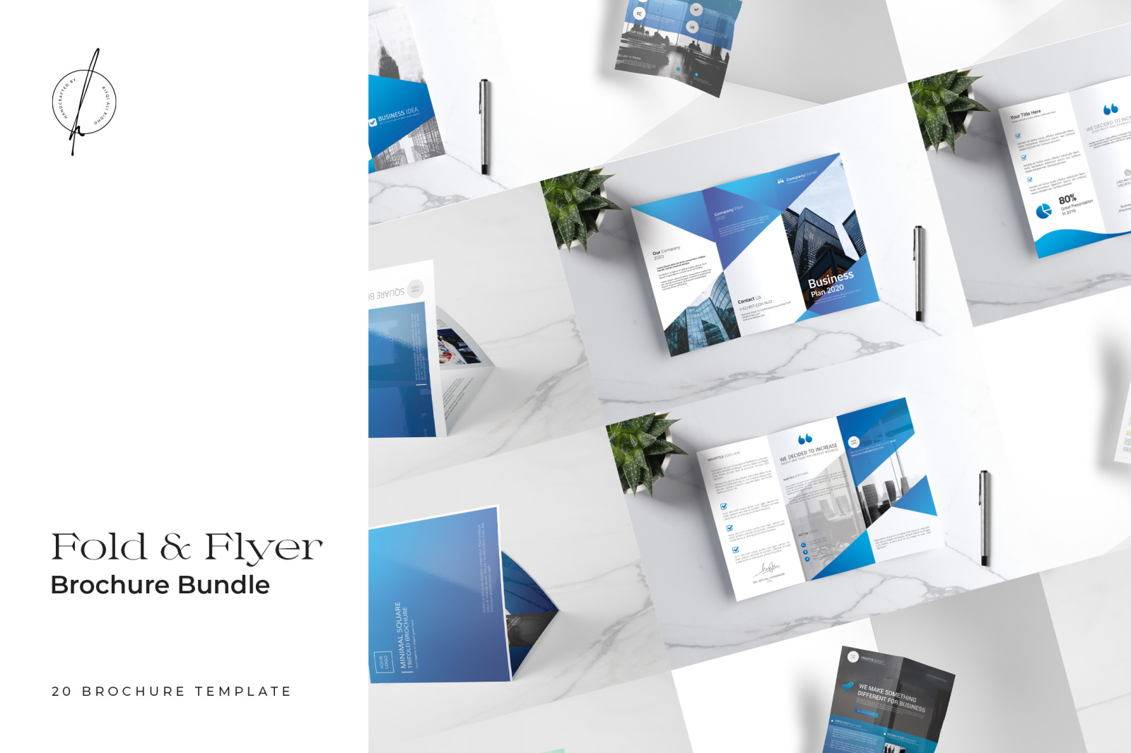 Fold &amp; Flyer Brochure Bundle