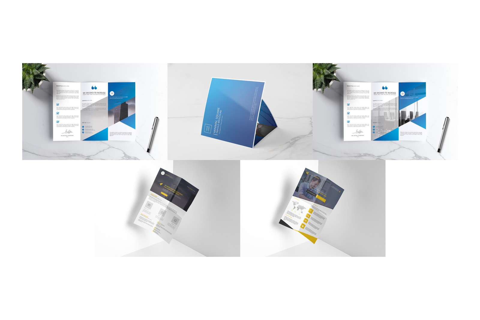 Fold & Flyer Brochure Bundle Fold & Flyer Brochure Bundle