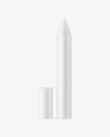 Matte Lipstick Pencil Mockup - Front View