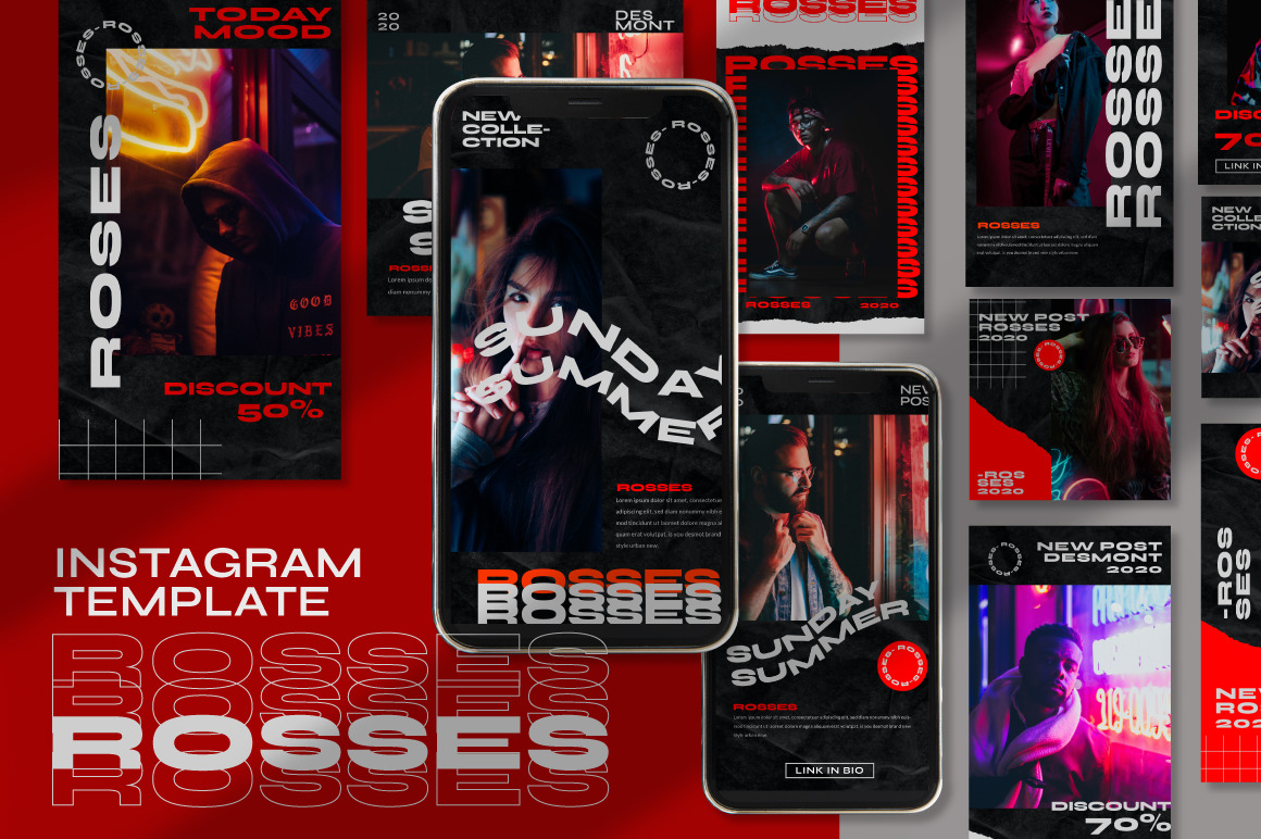 Rosses Instagram Template