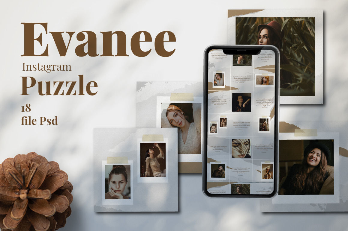 Evanee Instagram Puzzle Template Evanee Instagram Puzzle Template