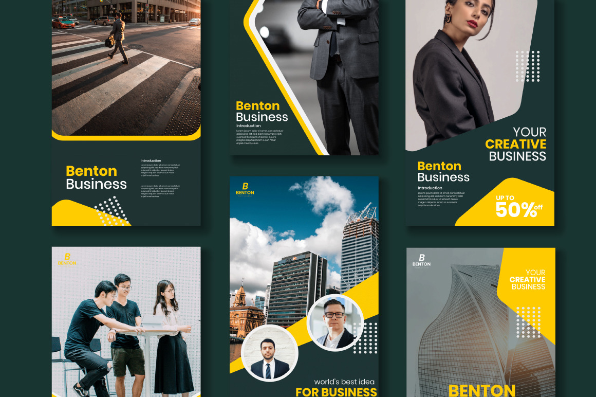 Benton Business Instagram Template Benton Business Instagram Template
