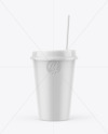 Matte Coffee Cup Mockup Matte Coffee Cup Mockup