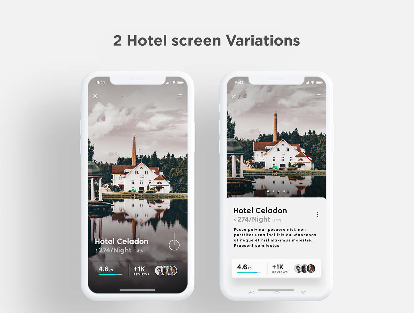 Veridian - Hotel Booking App UI Kit Veridian - Hotel Booking App UI Kit